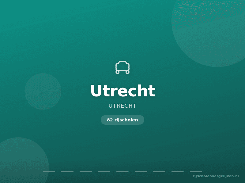 Rijscholen in Utrecht